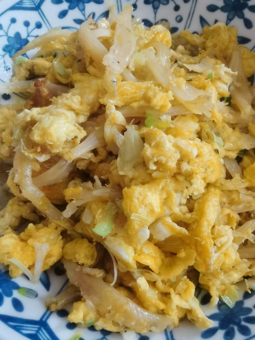 银鱼炒蛋