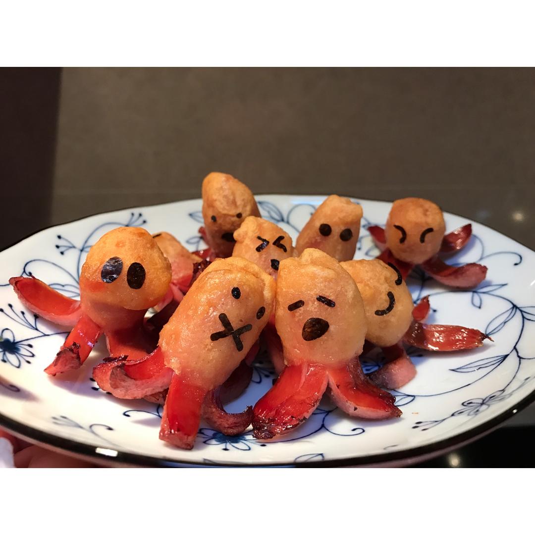 梨窝妹heather做的小章鱼香肠