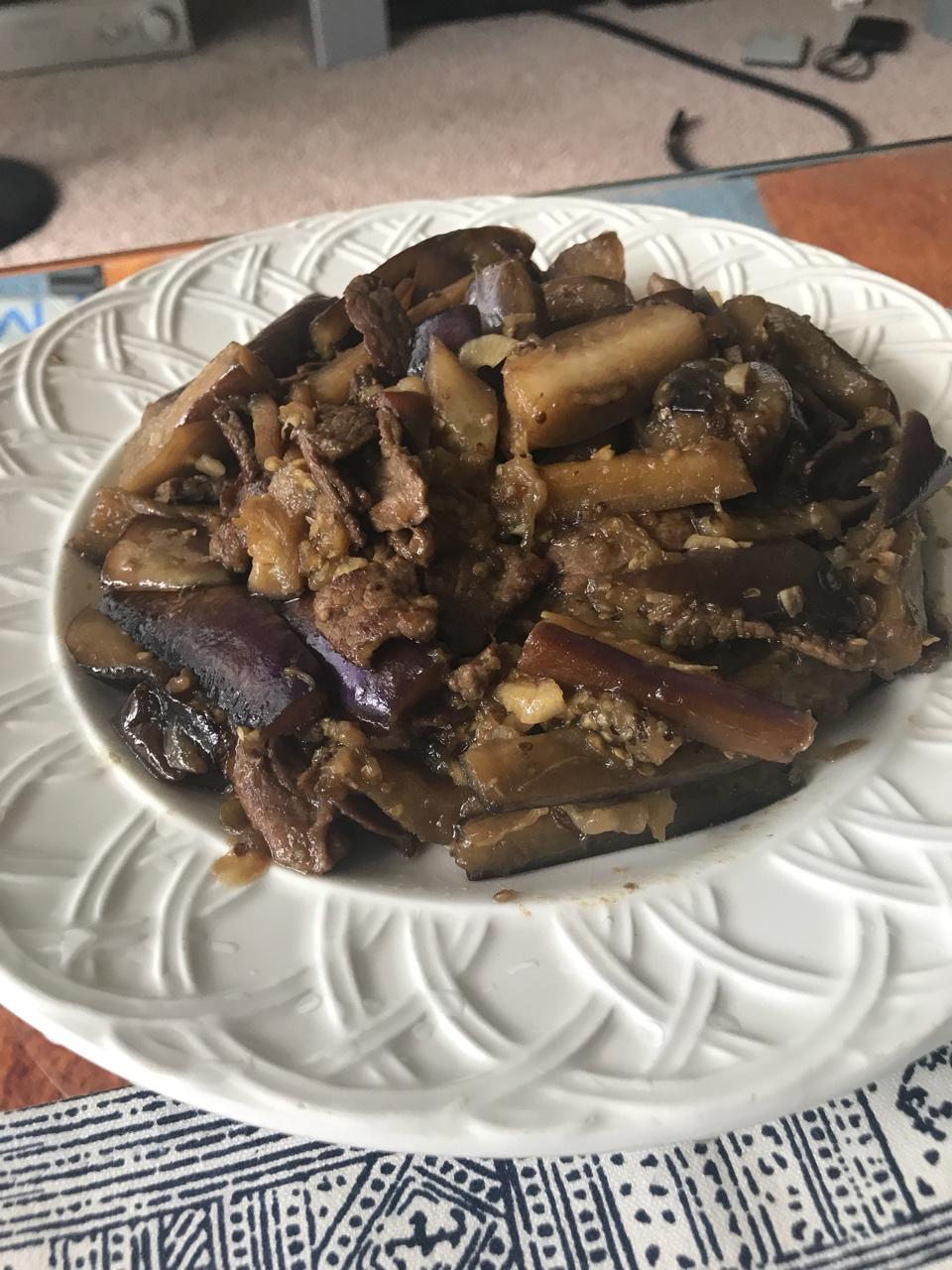 老丁的私房菜-油焖茄子