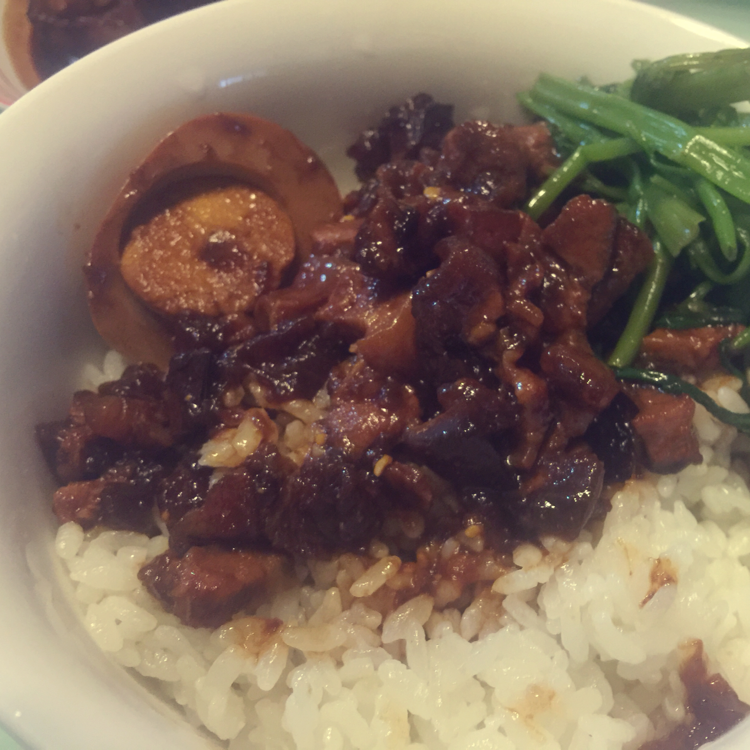 冬笋香菇卤肉饭（一碗饭俘获老公的胃）