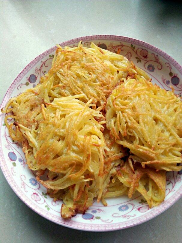 胤玉做的土豆丝饼