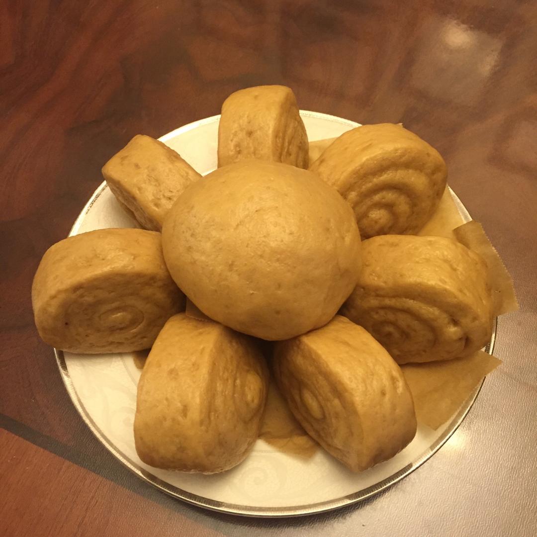 奶香红糖馒头