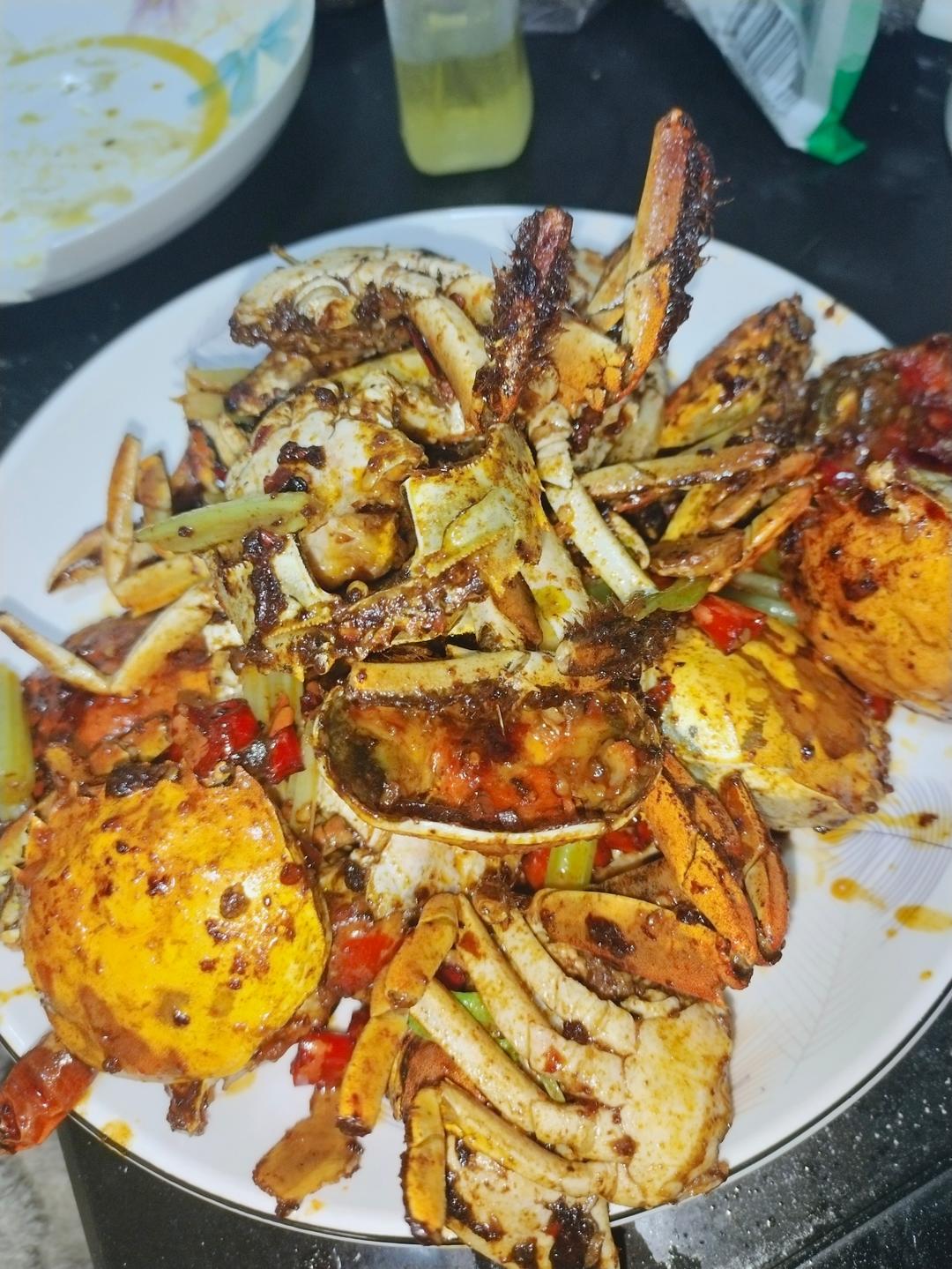 详细步骤制作麻辣香锅—香辣蟹