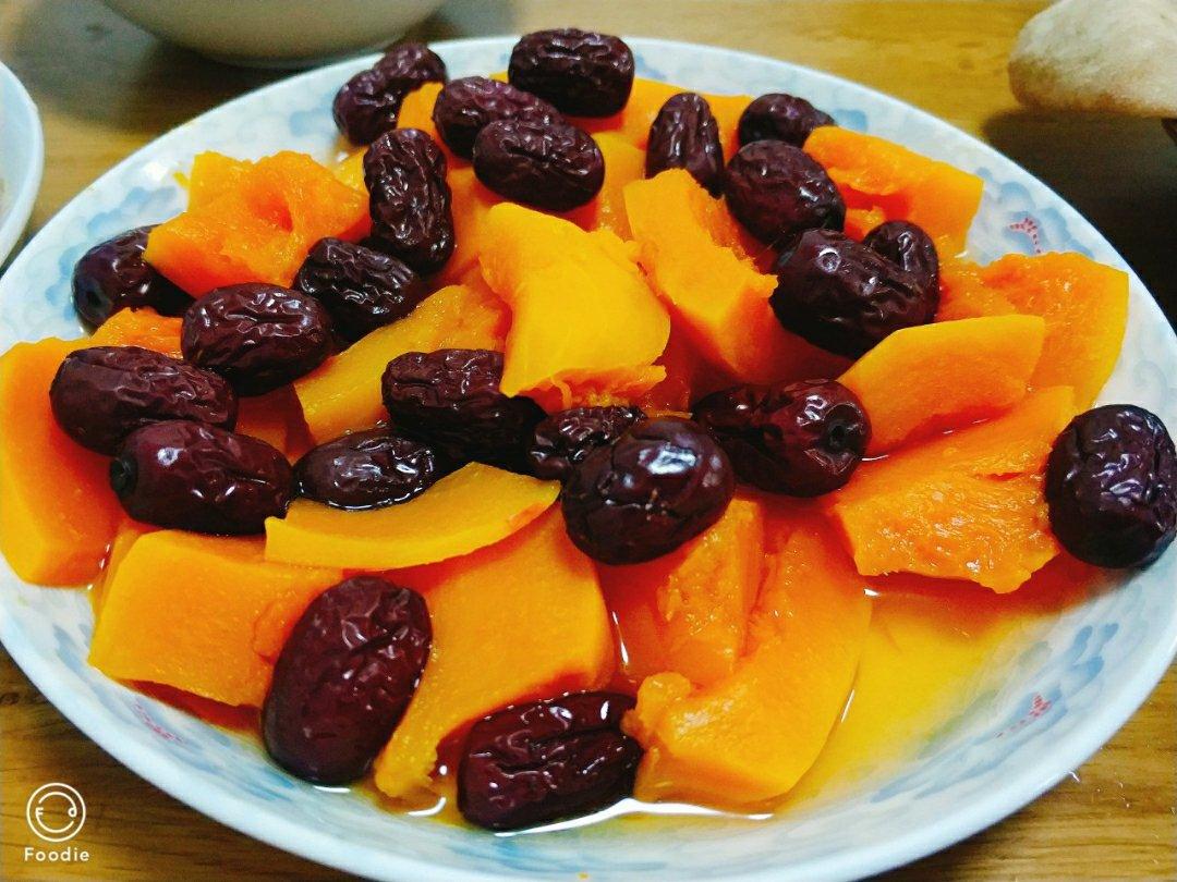 活着aa做的红枣红糖蒸南瓜