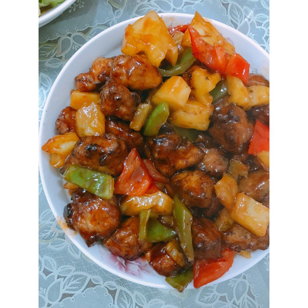 菠萝咕咾肉