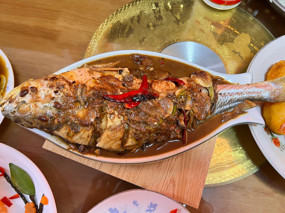 私房红烧黄花鱼，边吃边想念~