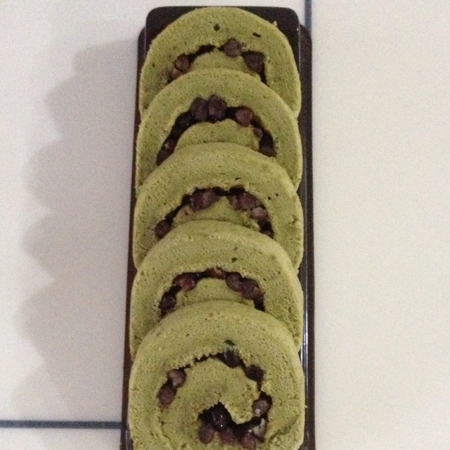 无油抹茶蛋糕卷