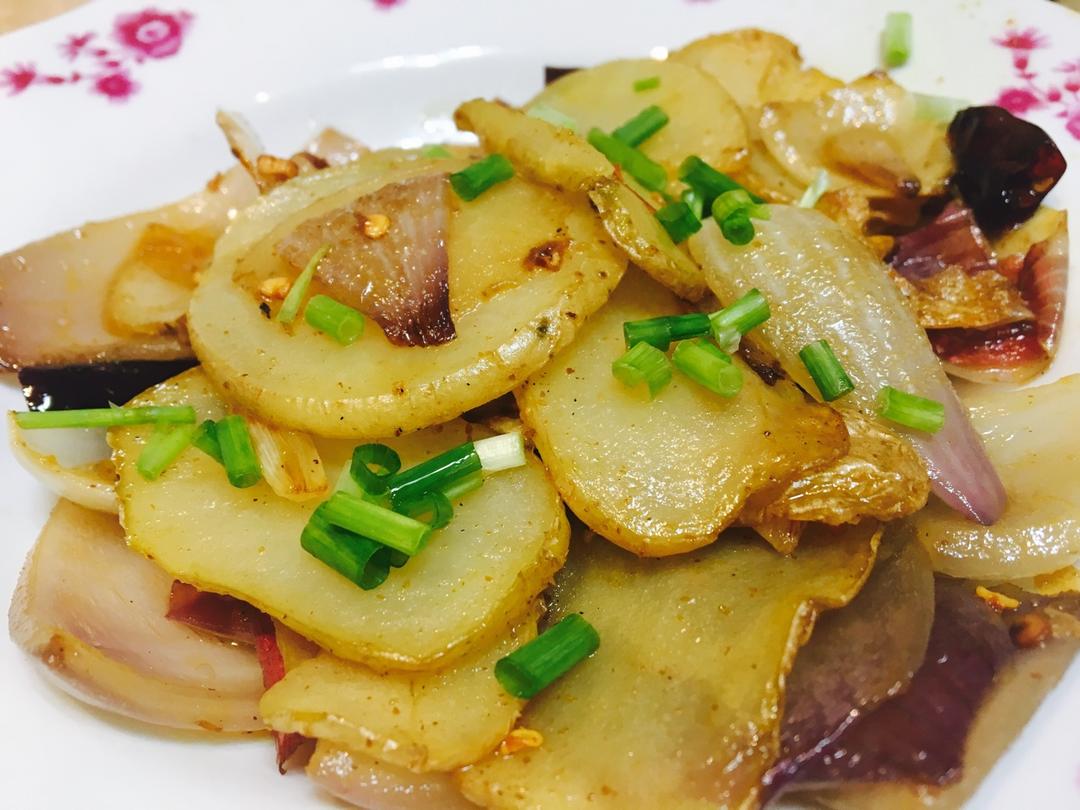 孜然洋葱土豆片