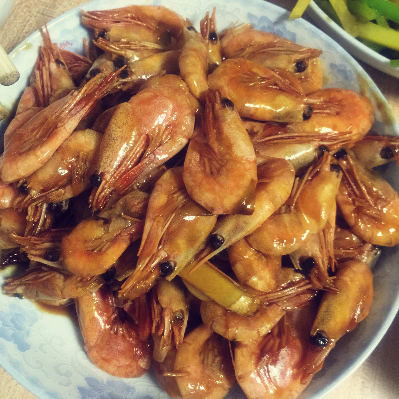 糖醋开背虾