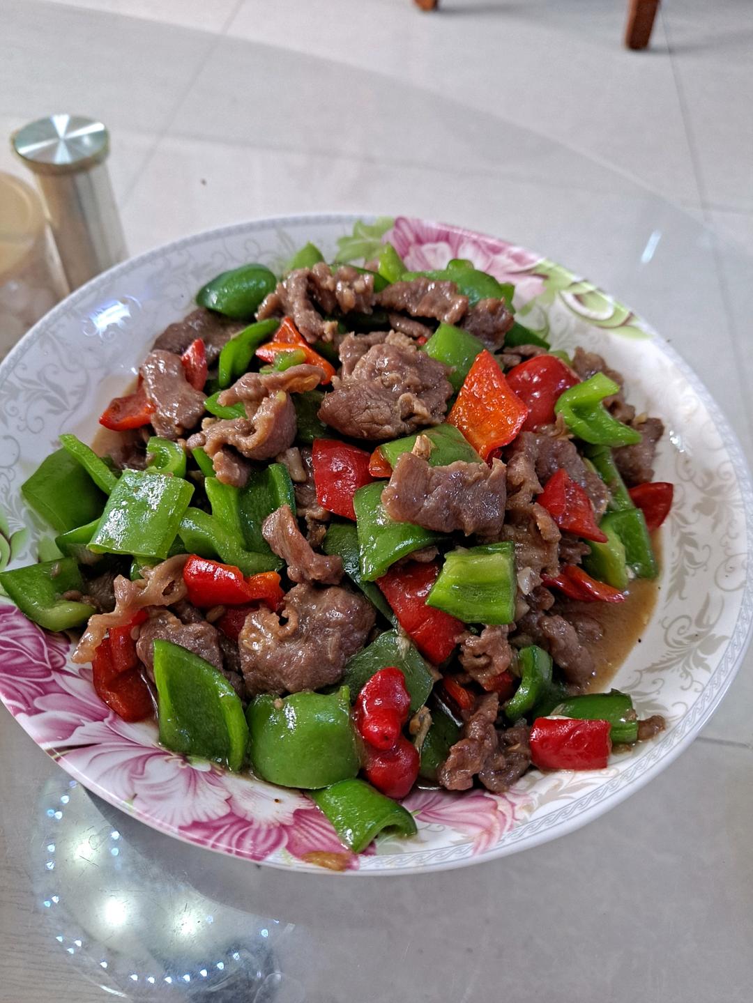 青椒炒牛肉