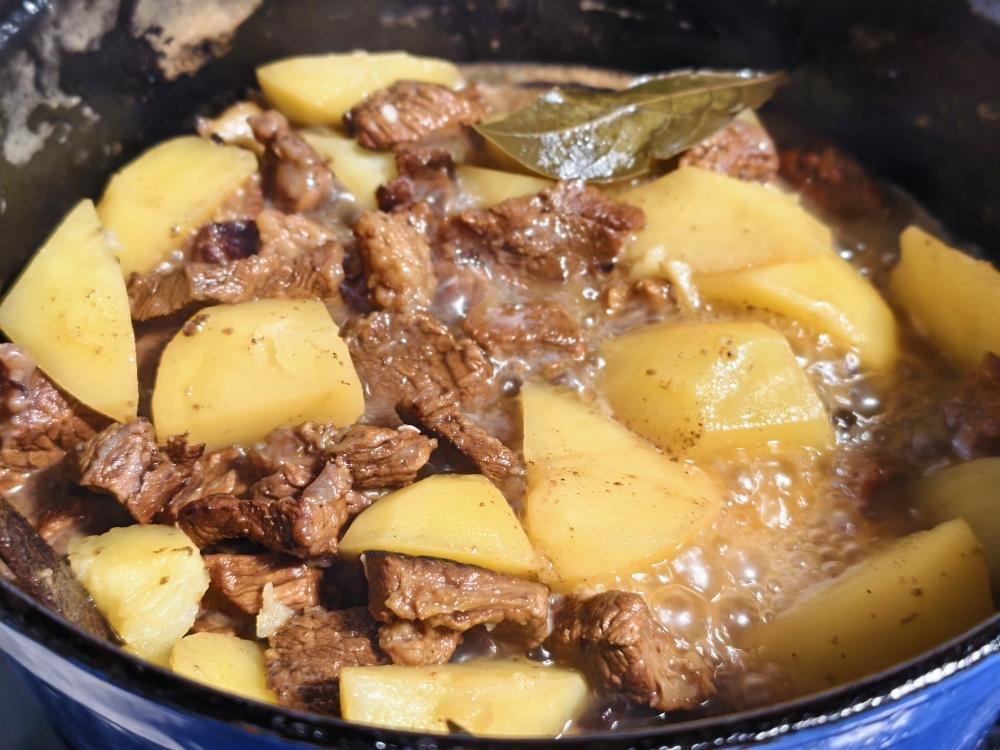 土豆炖牛肉