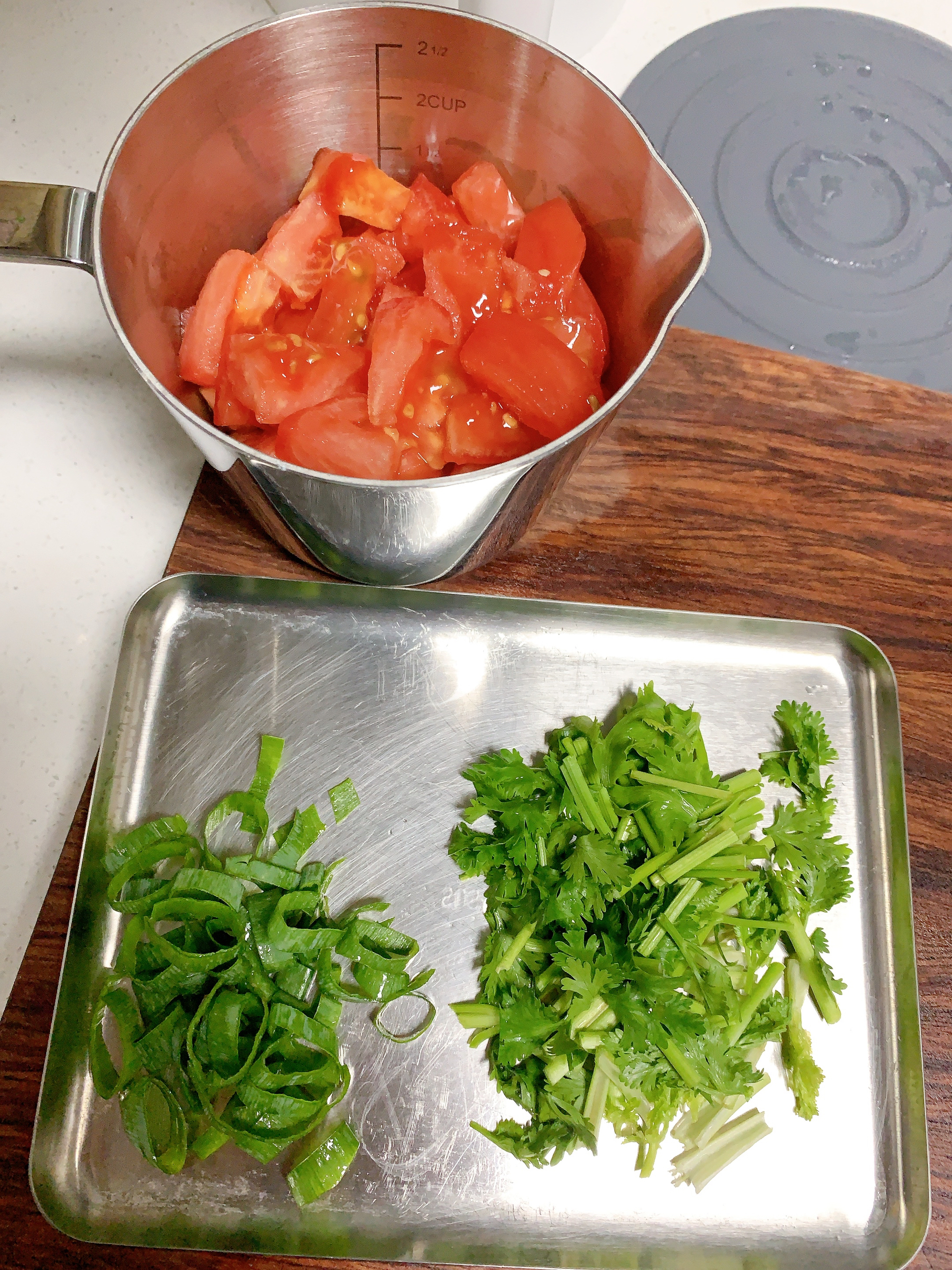 低脂美味的西红柿虾滑汤，巨满足的做法 步骤2