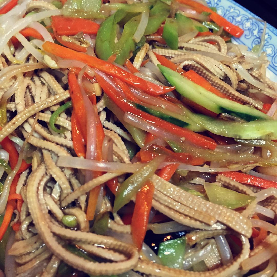 蓝色的海洋_4dci做的鱼香豆腐丝