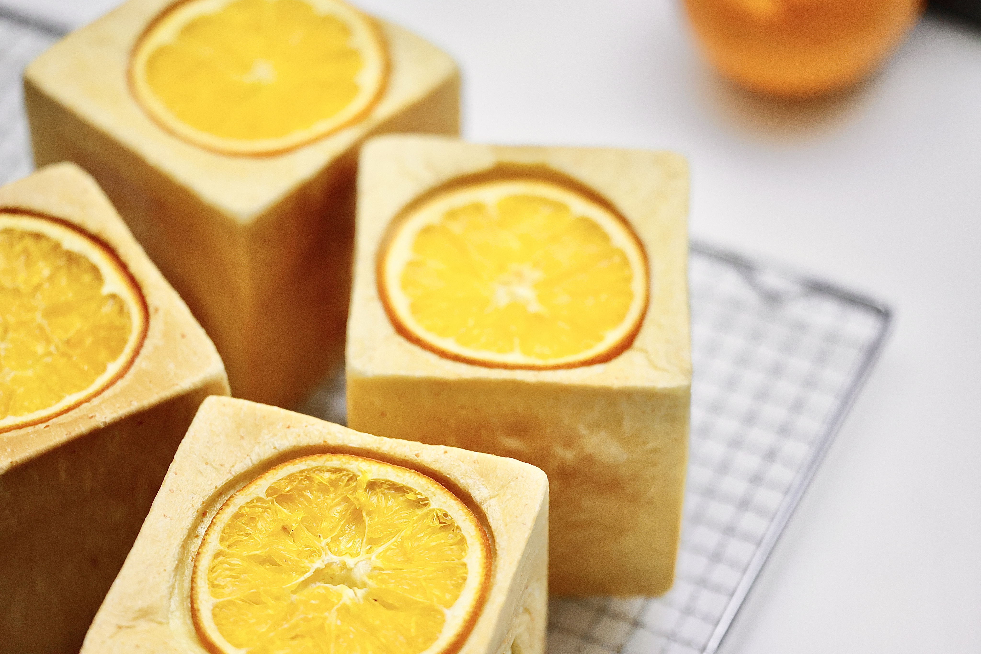 香橙🍊迷你吐司🍞/橙心橙意/250克水立方的做法 步骤23