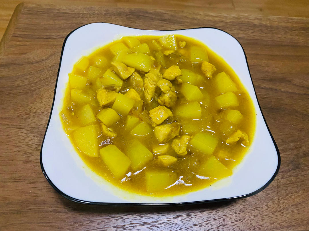 咖喱土豆鸡块