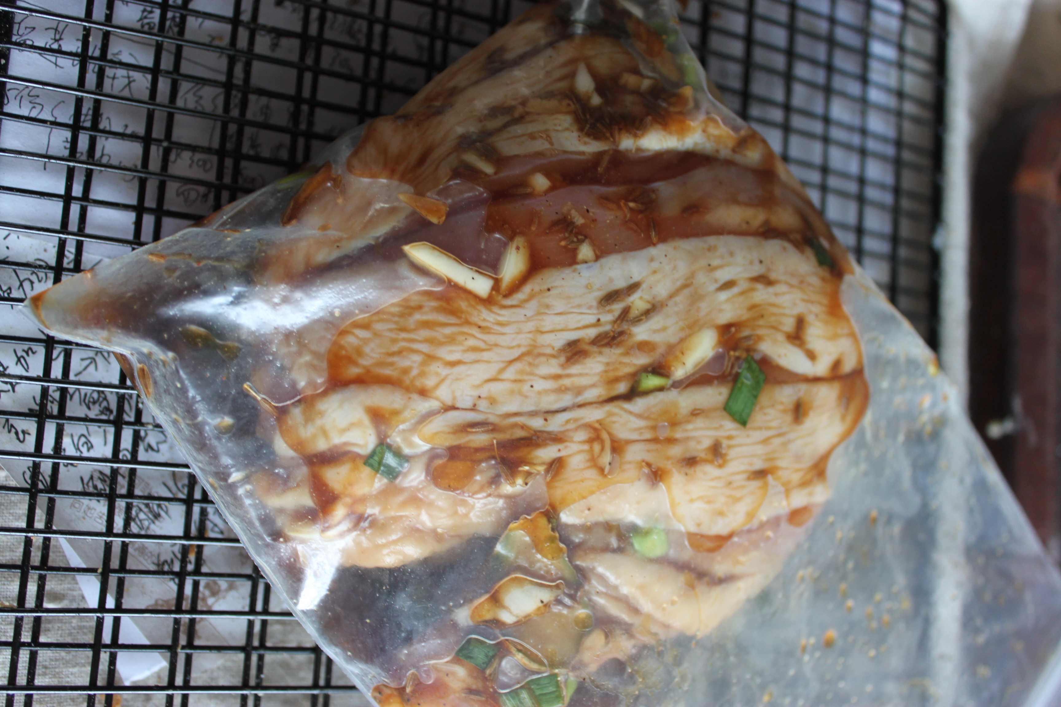 大热天烤箱菜--中式烤鸡配时蔬的做法 步骤1