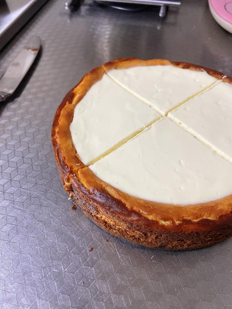 很适合夏天的一款小清新「纽约芝士蛋糕」附酸奶油制作