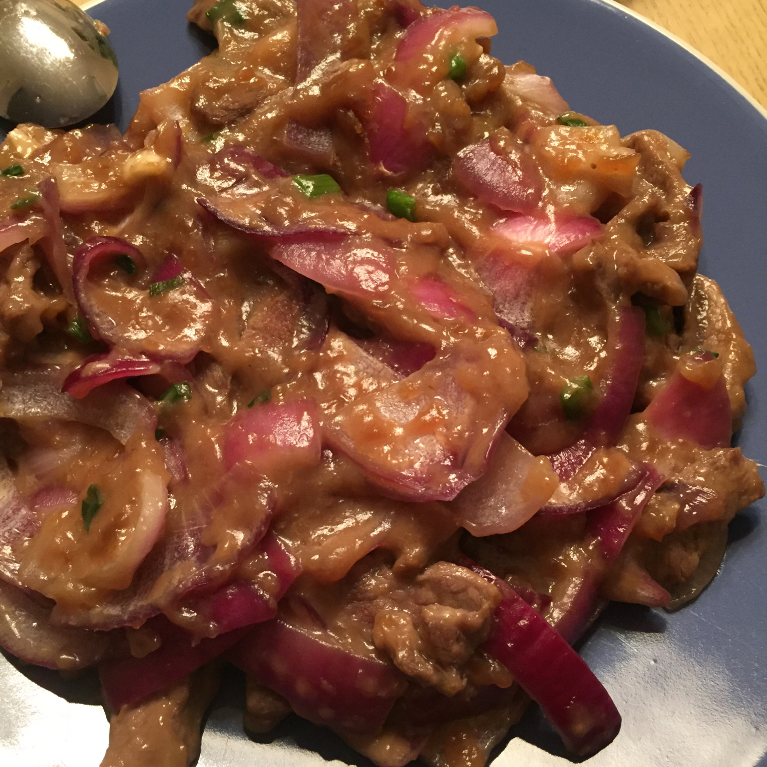 洋葱炒牛肉