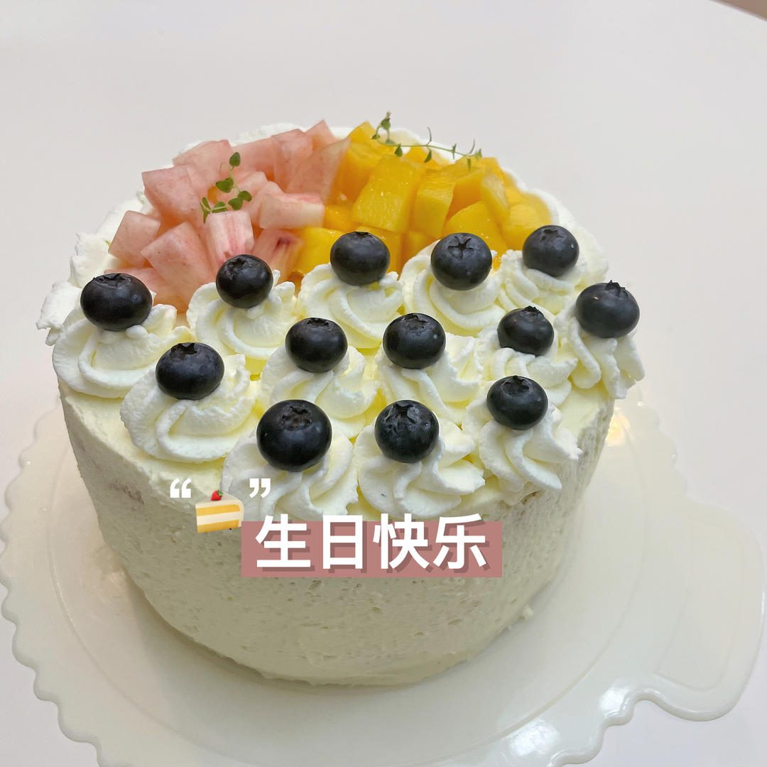 “夏威夷”蛋糕卷（百香果椰芒蛋糕卷）