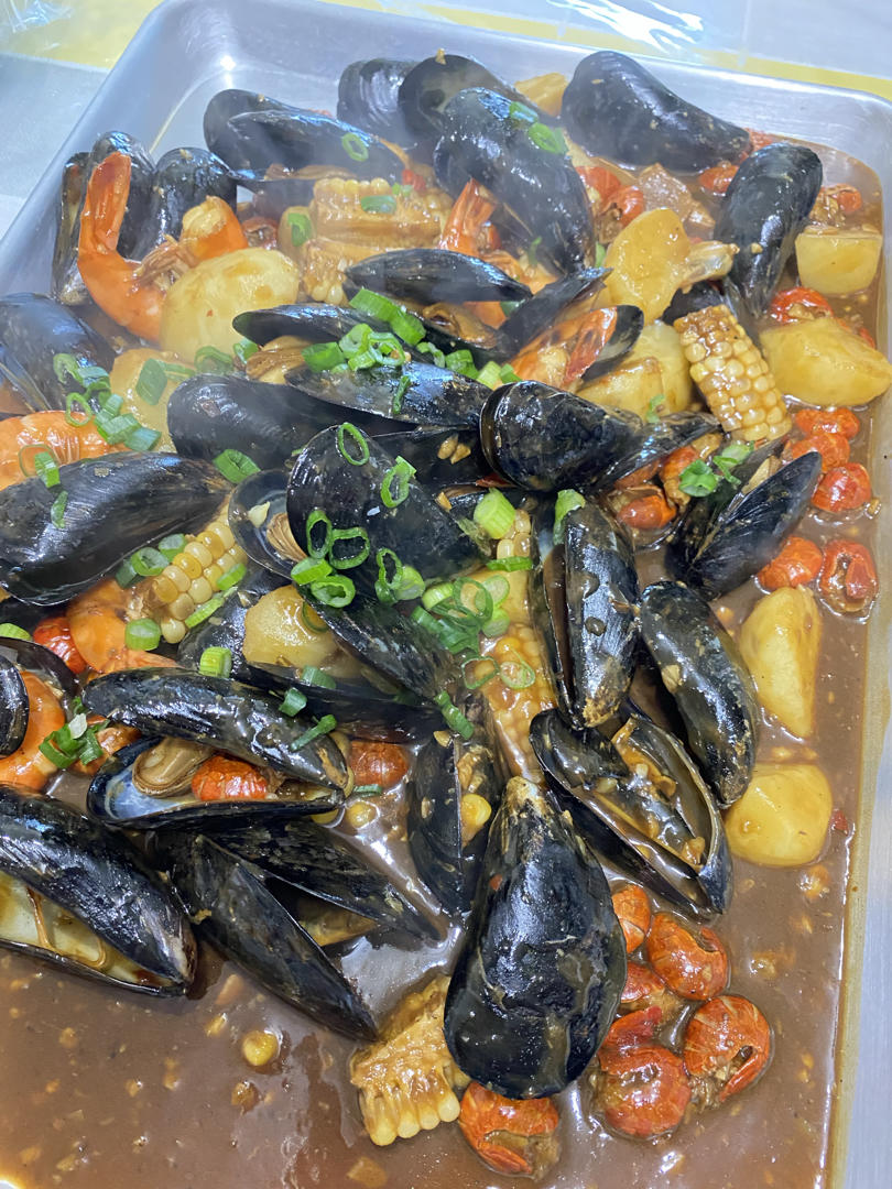 手抓海鲜