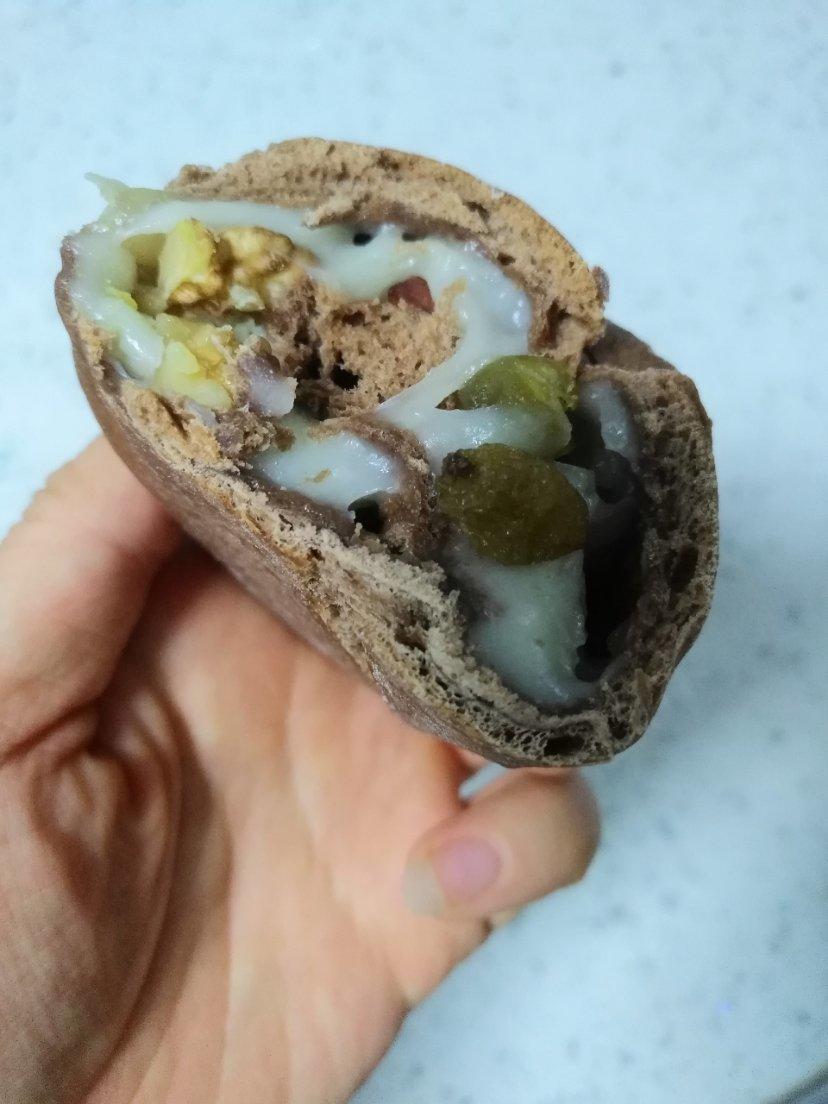 巧克力麻薯软欧包