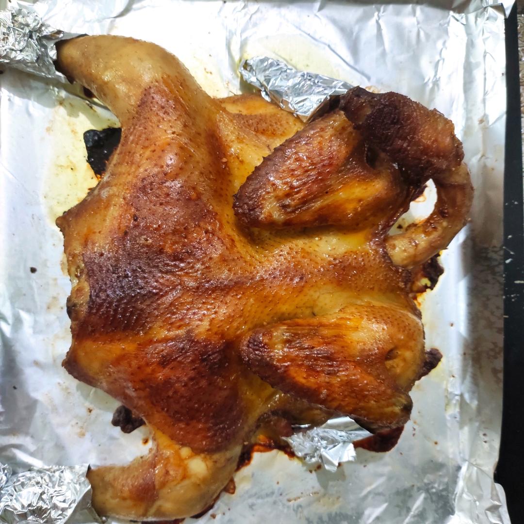 袋袋烤鸡--自制腌料+脆皮秘籍