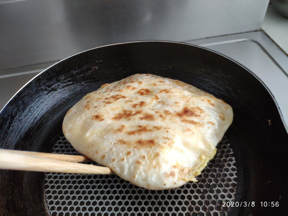 圆鼓鼓的鸡蛋灌饼