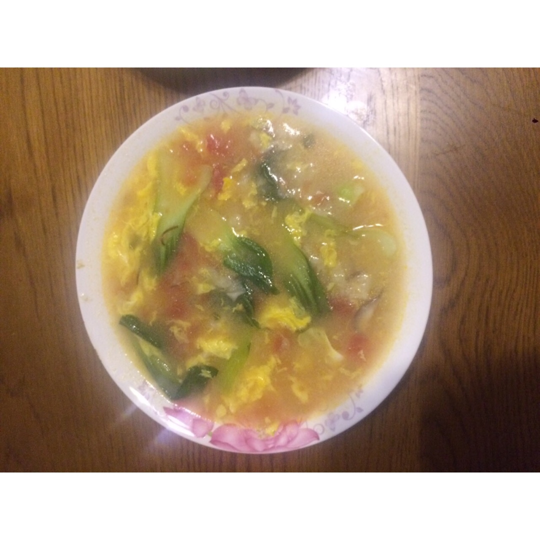 蕃茄疙瘩汤