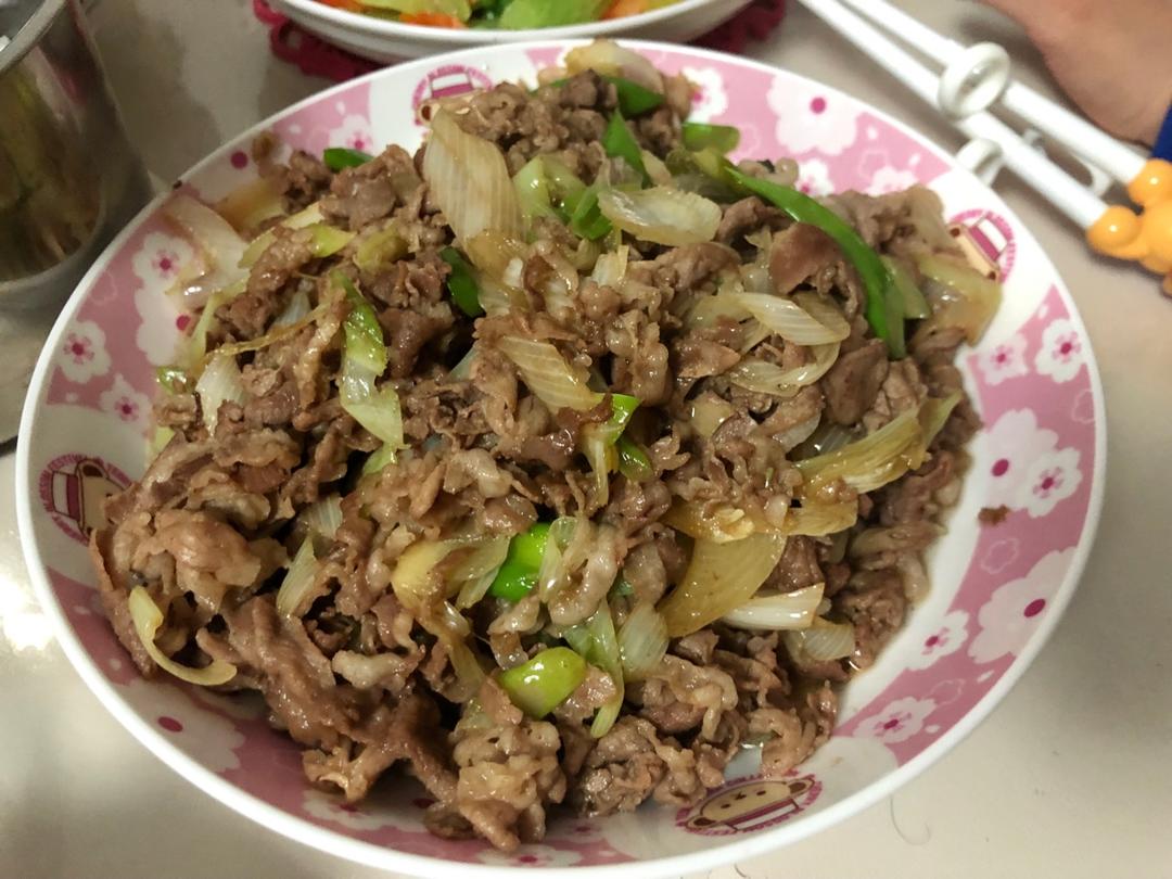 老北京葱爆羊肉(羊肉片版)