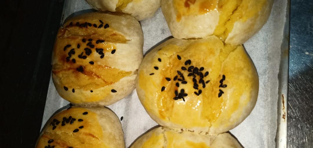 奶黄馅老婆饼【正宗美味0失败】