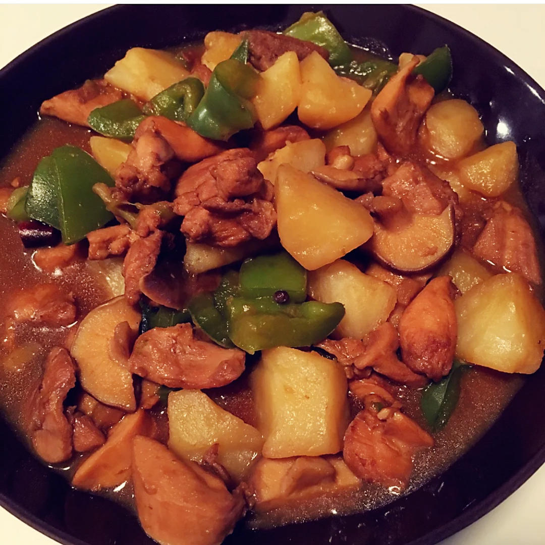时蔬炖鸡腿肉|零难度超级下饭