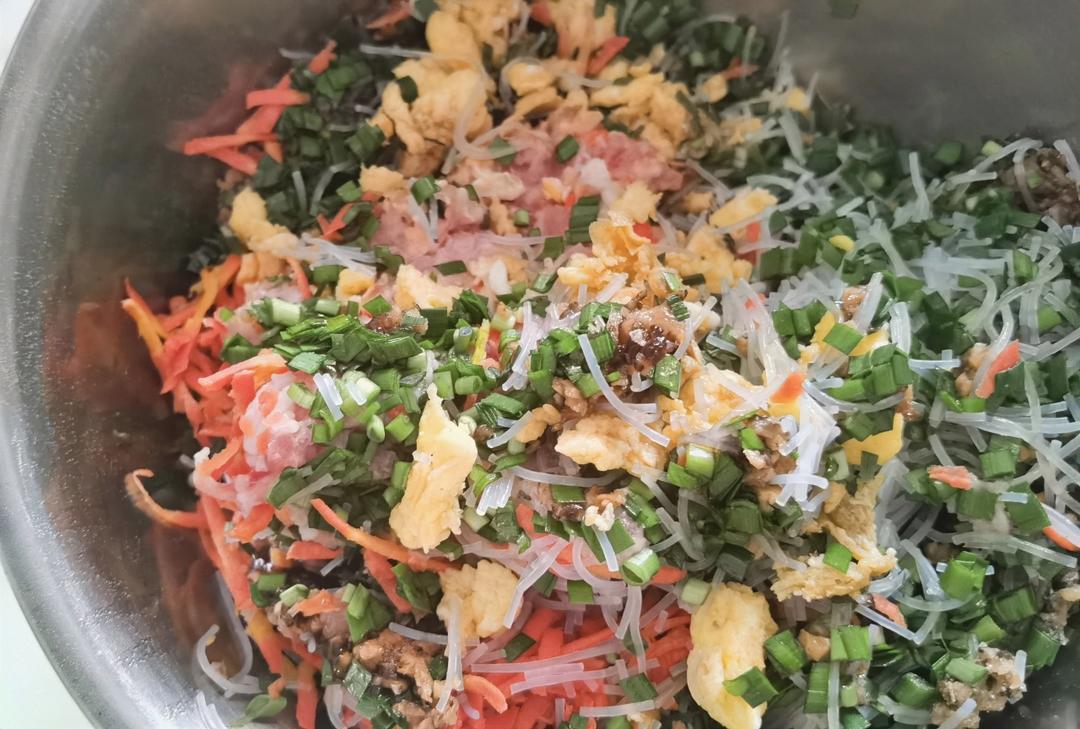 鲜嫩营养的三鲜肉包子馅