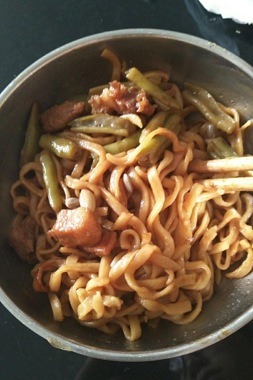 豆角焖面