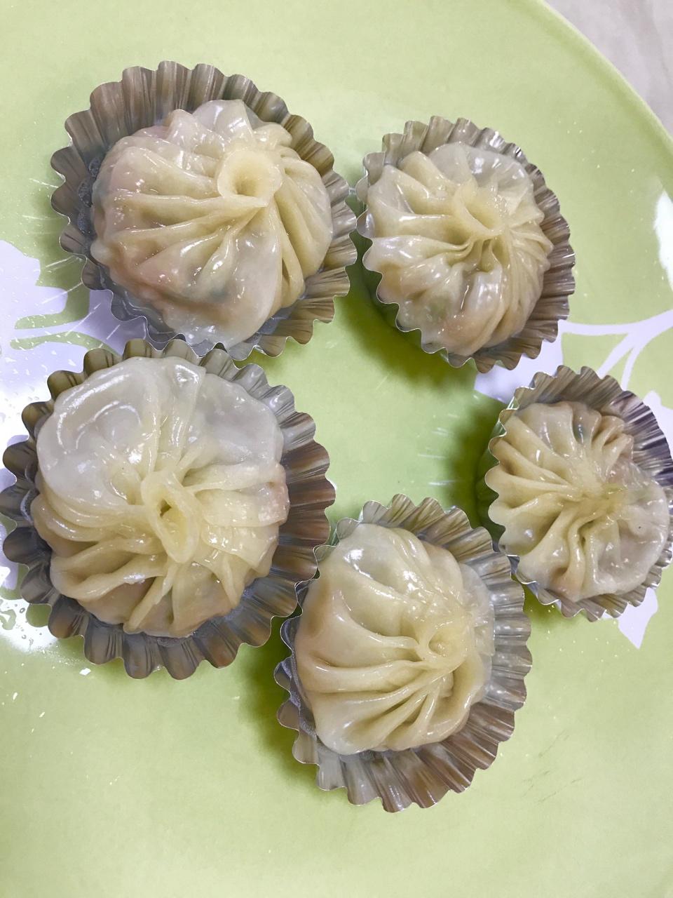 鲜嫩多汁粘糯成团的饺子包子调馅技巧