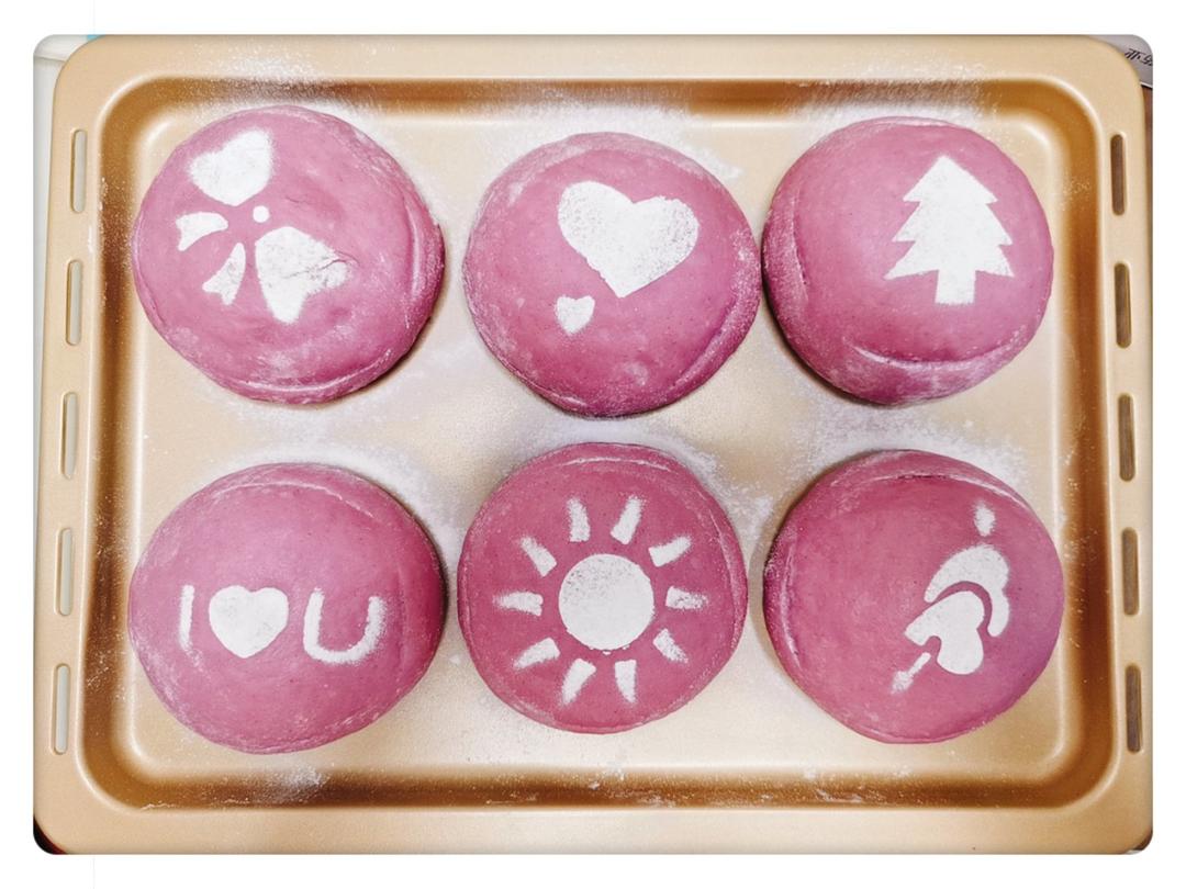 芋泥咸蛋黄软欧包