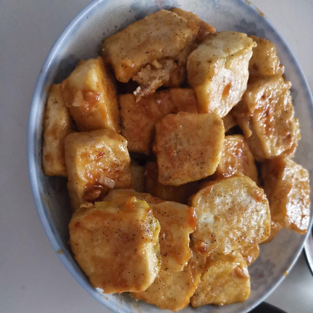 无敌好吃的香煎豆腐