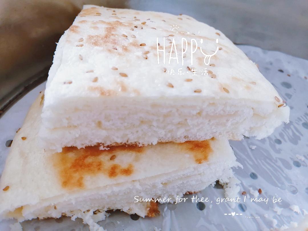 芝麻发面千层饼 柔软层多 做法简单 附细节视频详解