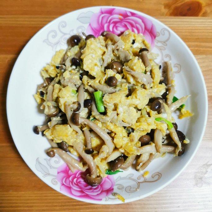 蟹味菇滑蛋