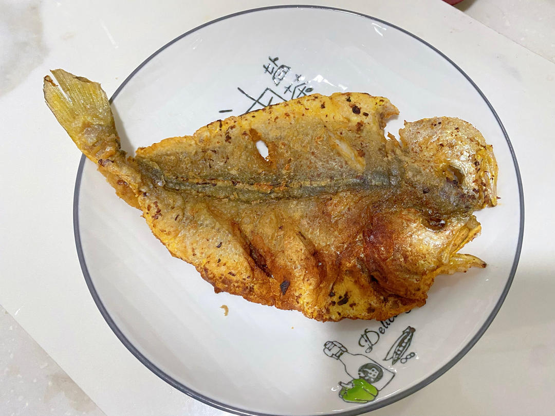 🐟香煎黄花鱼（外焦里嫩技巧）