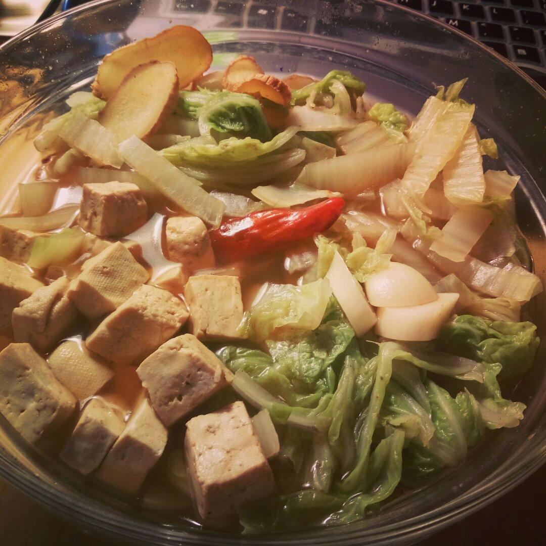 白菜炖豆腐