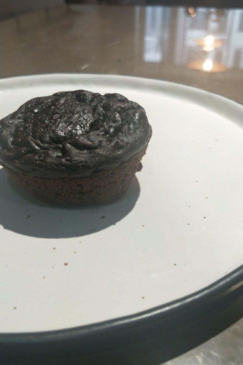 全麦黑巧香蕉马芬（附无麸质版）丨健康·烘焙