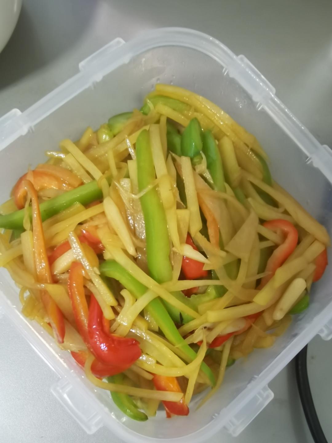 青椒土豆丝