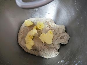 无糖健康の全麦鸡胸肉芋泥椰子片肉松包的做法 步骤4
