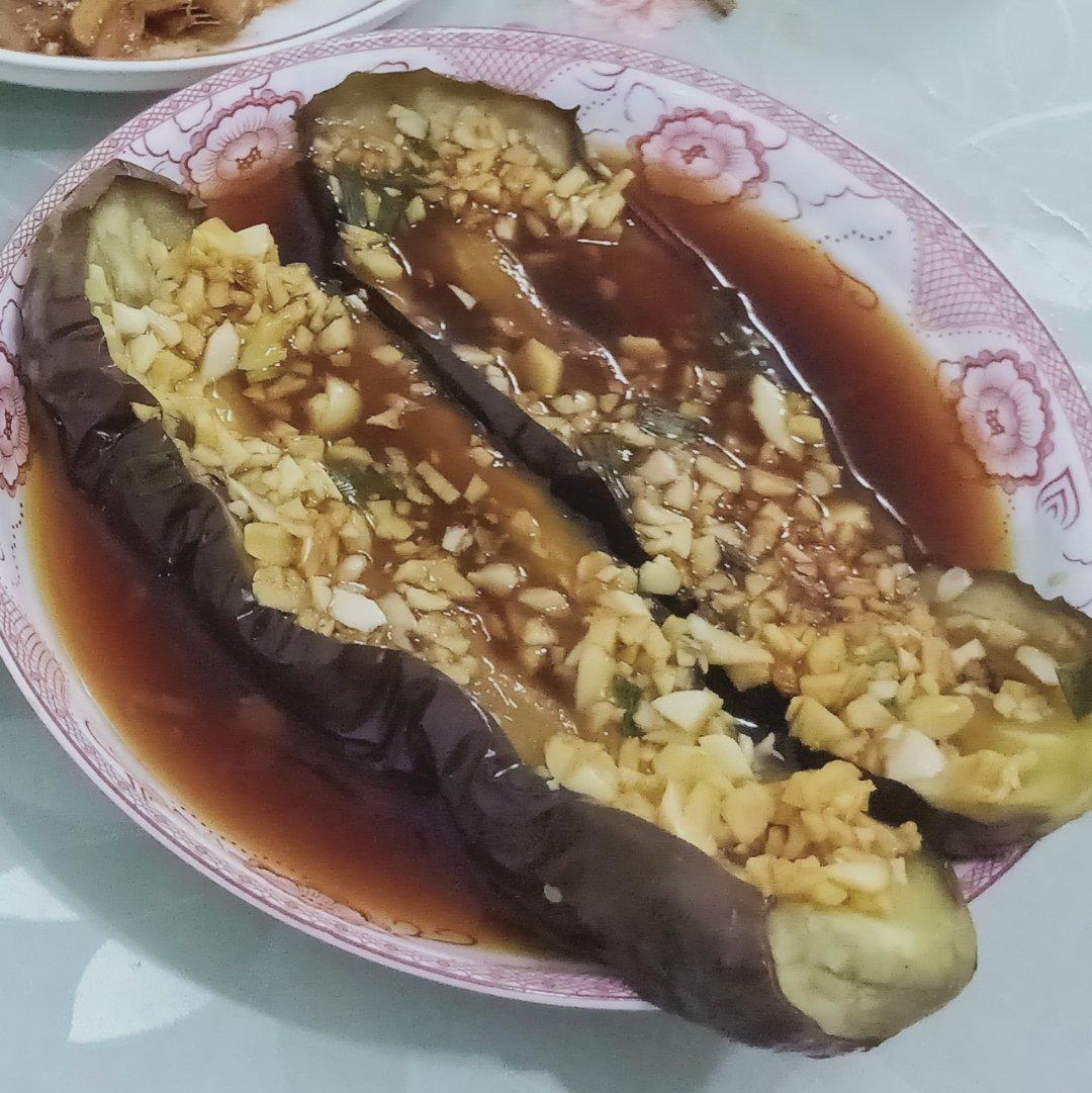 蒜蓉茄子🍆（蒸锅版）