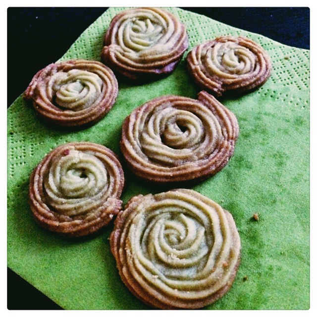 雨水节气点心-蜜茶望春曲奇