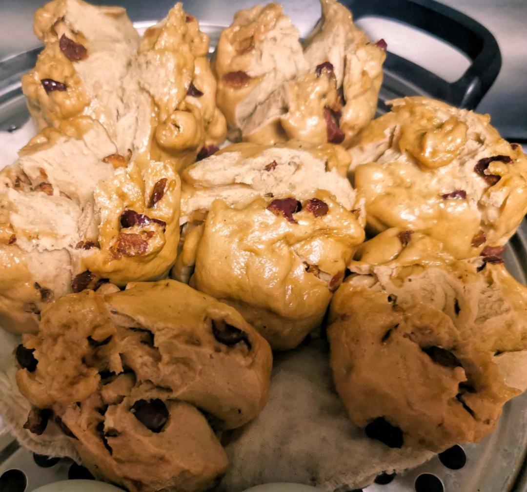 新手也能爆开花的老面红糖大枣开花馒头（泡打粉版or无泡打粉版）