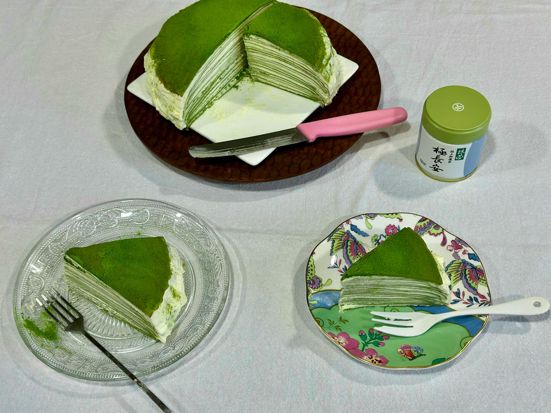 抹茶千层蛋糕