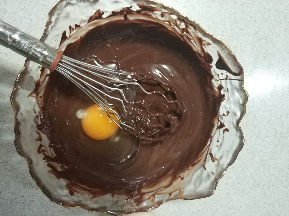 浓郁醇厚❗️巧克力控不容错过❗️巧克力砖的做法 步骤3