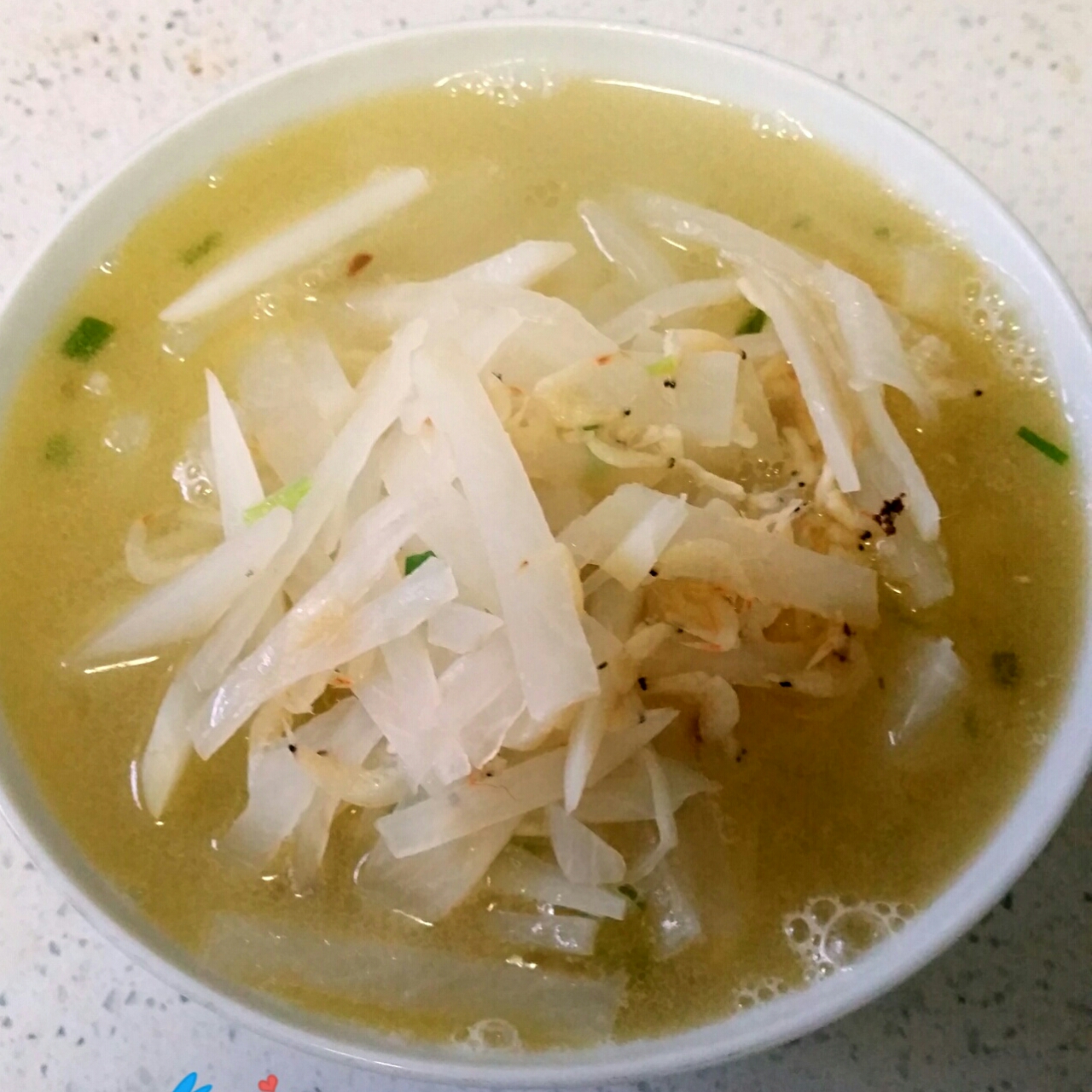 曲奇0928做的虾皮萝卜丝汤