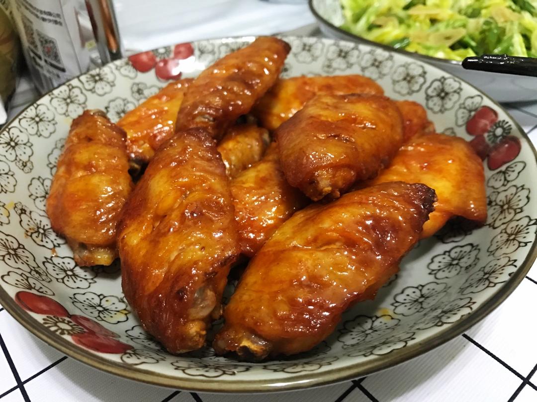蒜香蜜汁烤鸡翅